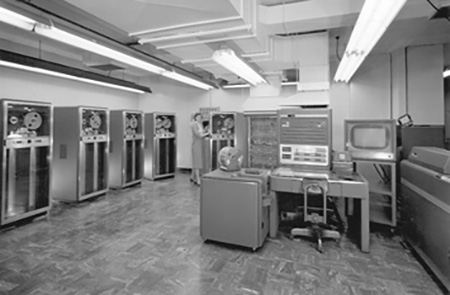 &lt;strong&gt;Figure 1.&lt;/strong&gt; The mainframe of an IBM 704: a state-of-the-art, high-speed digital computer in the late 1950s. Figure courtesy of Lawrence Livermore National Laboratory via &lt;a href=&quot;https://commons.wikimedia.org/wiki/File:IBM_704_mainframe.gif&quot; rel=&quot;noopener noreferrer&quot; target=&quot;_blank&quot;&gt;Wikimedia Commons&lt;/a&gt;.